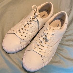 Madewell White Leather Sneakers